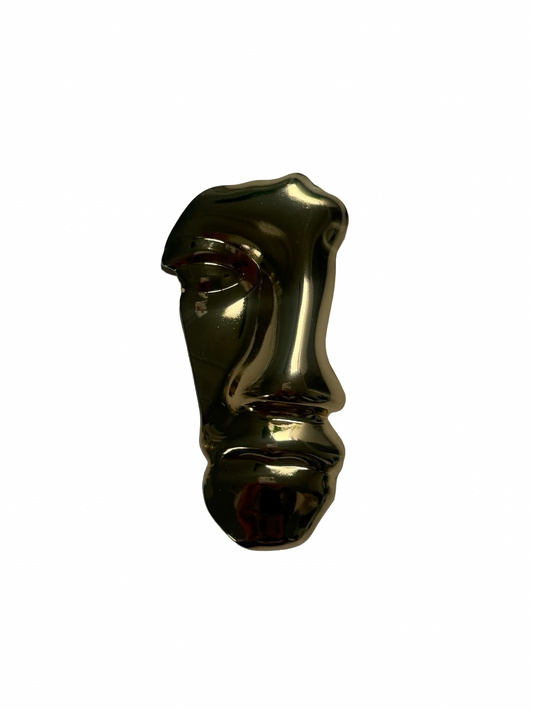 Face To Face Brooch