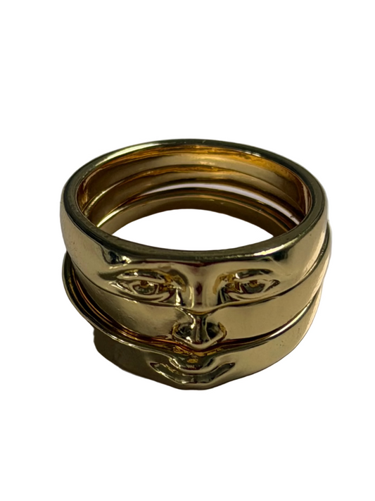 Face Stack Ring
